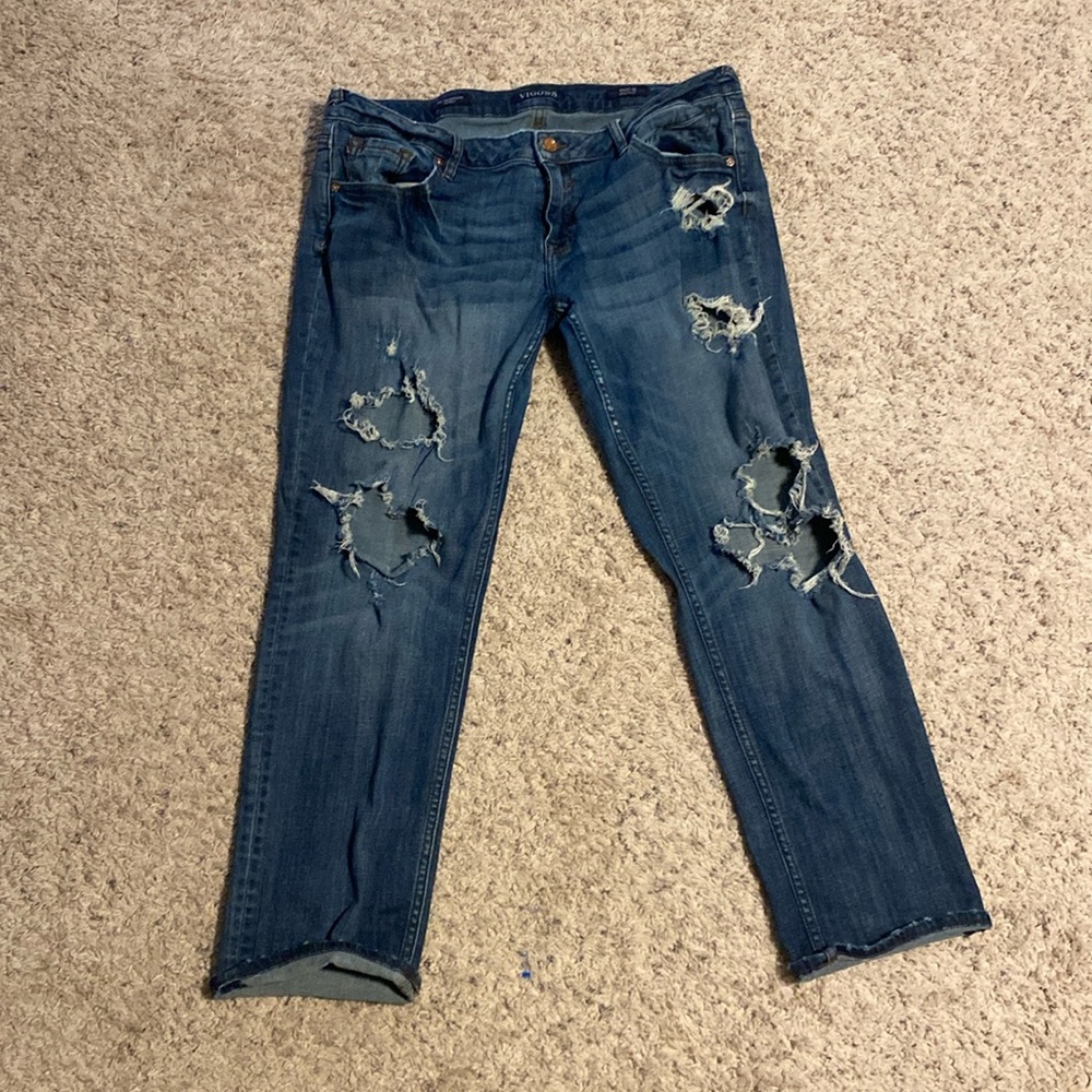 Vigoss distressed jeans.